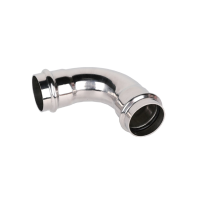 Двухраструбный пресс-угольник из нержавеющей стали 90° 22*22mm TIM (60/5)