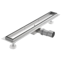 Трап-лоток душевой с решеткой под кладку защита от запаха (сухой +гидрозатвор) (70*600мм) TIM (4)