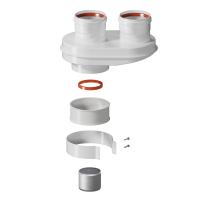 УЦ Адаптер переходной для дымохода Ariston 60/100-80 УЦ купить в Воронеже дешево
