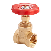 Задвижка клиновая муфтовая латунная MVI Premium 1" (60/6) 