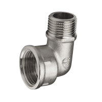 Уголок вн.-нар. 3/4"-1/2" никелированный AQUALINK (10/120)