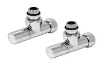 Пара вентилей для п/с угловой ручка-колп. 3/4"x1/2" г/ш (10) SG02CH0405/2