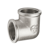 Уголок вн.-вн. 1/2" никелированный AQUALINK (10/180)