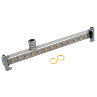 Запчасть для газ. котла Газовый коллектор 13 inj. d:1.25 Ariston (65104302)