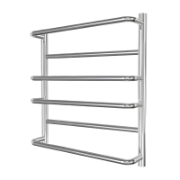 Полотенцесушитель Багдад (без полок) 1/2" вн. рез. 500х600 (6 перекл.) нерж.