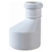 Переход ПП канализационный бесшумный белый  D-110/50 ПОЛИТЭК (40)