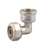 Уголок обжимной для м/п труб OTMO 16×1/2" вн. рез. (150/10)