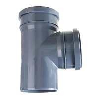 Тройник ПП канализационный D-110/110 (90 град.) ПОЛИТЭК (30)