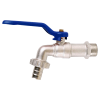 Кран водоразборный со штуцером ECO (рычаг) AQUALINK, 1/2" (180/18) 