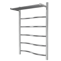 Полотенцесушитель Париж (с полкой) 1/2" вн. рез. 600х1200 (9 перекл.) нерж.