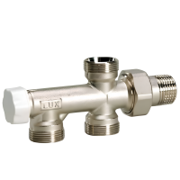  Блок с нижней подводкой (нижний) для двухтрубной системы Luxor М351 (M350) 1/2" (Р-О)