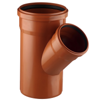Тройник канализационный D-160/110 (45 град.) (наружная) (6) БП