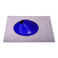 Манжета кровельная угловая №1 75-200 мм, EPDM, 500*600 мм (синяя)