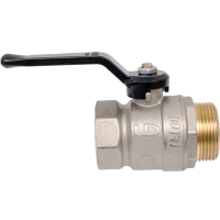 Кран шаровой муфта/резьба полнопроходной (рычаг) LD Pride 1 1/2" (4) 