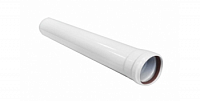 Труба удлинительная расширенная с теплоизоляцией 80 мм (нар. 100 мм), 0,50 м (эмаль)