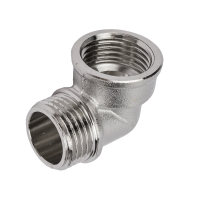 Уголок вн.-нар. 1/2" никелированный AQUALINK (10/180)