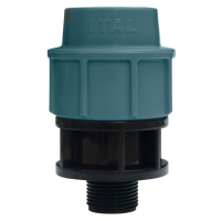 Муфта ПЭ разъемная нар.р. 20х1/2" ITAL (520/34)