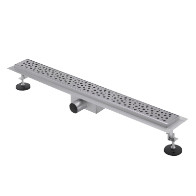 Трап-лоток душевой с флан.своб. вращения (гидро+сухая защита от запаха) 80см TIM (4)