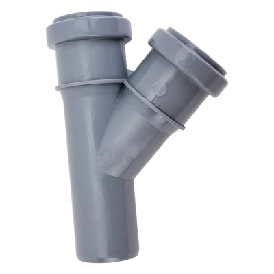 Тройник ПП канализационный D-40/40 (45 град.) ПОЛИТЭК (25)