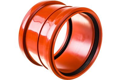 Муфта ремонтная ПП канализационная D 110 (наружная) ПОЛИТЭК (90)
