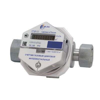 Счетчик газовый СГЦИ-4-20/М ЯБКЮ.407239.001-12 (Dn20, ГГ)