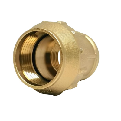 Муфта для ПЭ труб обж. латунь вн. рез. TIM 32x1" (5/40)