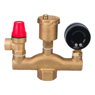 Группа безопасности котла AQUALINK (50 кВт) (3 бар) (12)