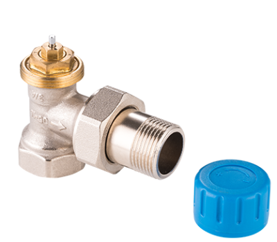 Вентиль термостатический угловой MVI Premium 1/2'' (предв. настройка) (96/12)