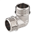Уголок нар.-нар. 3/4" никелированный AQUALINK (10/120)