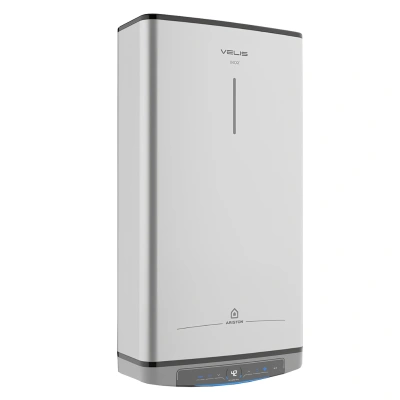 Водонагреватель электрический Ariston ABSE VLS LUX PW WIFI  80 (1,5+1 кВт, 2 ТЭНа, плоский)