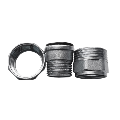 Американка прямая нар.-вн. латунь никель 1/2" LD (40)