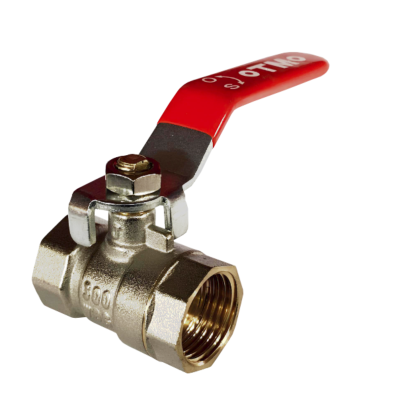 Кран шаровой муфтовый (рычаг) OTMO 1/2" (200/10)