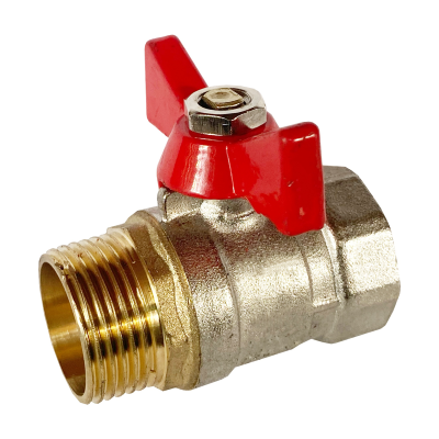 Кран шаровой муфта/резьба (бабочка) OTMO 3/4" (150/10)