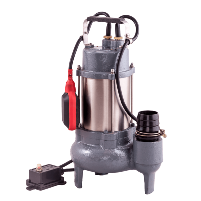Насос дренажный для сточных вод Aquario VORTEX 12-5C (800 Вт., 300 л/мин, напор 9 м)
