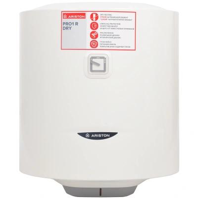 Водонагреватель электрический Ariston PRO1 R DRY  50 V 1,5K PL (1,5 кВт, кругл, СУХОЙ ТЭН)