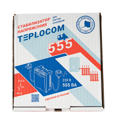 Стабилизатор напряжения TEPLOCOM ST – 555