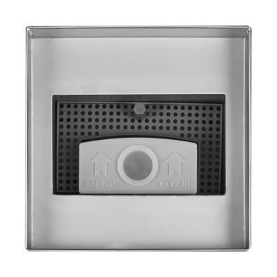 Трап D40 душевой горизонтальный под кладку плитки (защита от запаха:сухой+гидрозатвор) 15*15 TIM (4)