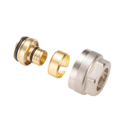 Компрессионный фитинг для труб из ПП/сшит. полиэтилена DIAL TP 98 (резьба 3/4" EK) 16х2,0 (200)(Р-О)