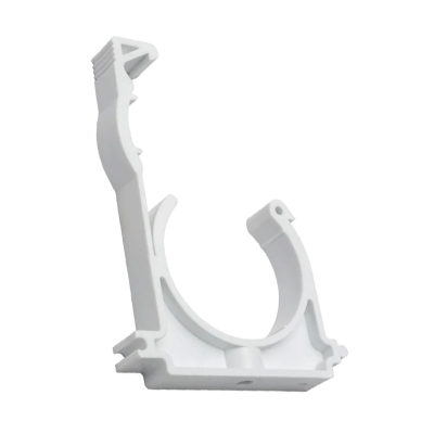 Крепление для канализационной трубы ПП бесшумное белое 50 ПОЛИТЭК (100)