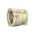 Муфта переходная 1"-3/4" латунь никель LD (30)
