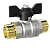 Кран шаровой резьба/резьба (бабочка) LD Pride 1/2" (20) 