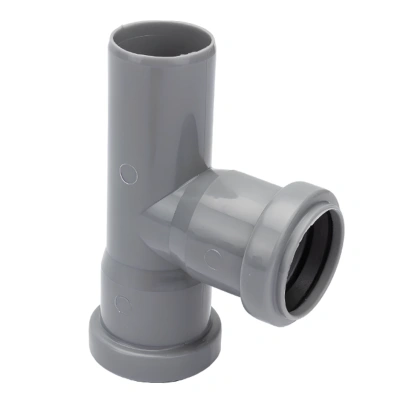 Тройник ПП канализационный D-40/40 (90 град.) ПОЛИТЭК (30)