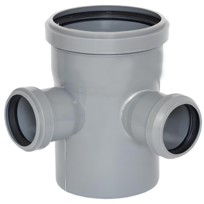 Крестовина канализационная 2-х плоскостная D-110/50/50 (90 град.) (30) Крестовина канализационная 2-х плоскостная D-110/50/50 (90 град.) (30)