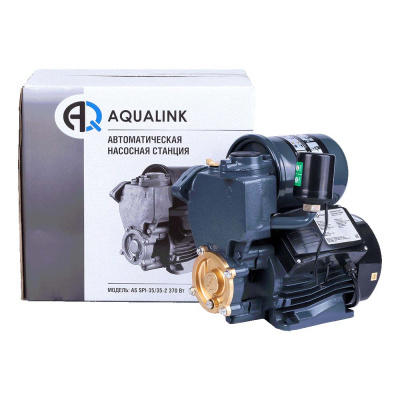 Насосная станция AQUALINK AS SPI-35/35-2 (370 Вт., 35 л/мин, напор 35 м)