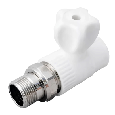 Кран шаровый PPR радиат. прям. 25 х 1/2" Valfex (50/10) Кран шаровый PPR радиат. прям. 25 х 1/2" Valfex (50/10)