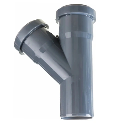 Тройник ПП канализационный D-50/50 (45 град.) ПОЛИТЭК (50)