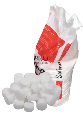 Соль таблетированная NaCl (25 кг.)