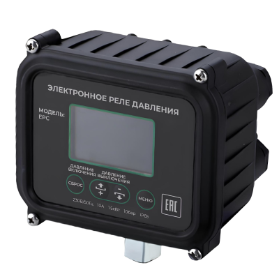 Контроллер давления PUMPMAN EPC прямой (1,5 кВт., упр. по таймеру, сух. ход, контр. давл.) (20)