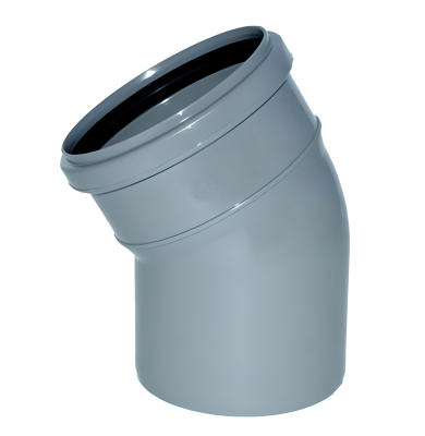 Отвод ПП канализационный D 50 (30 град.) (100)