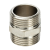 Бочонок 1/2" латунь никель LD (130)